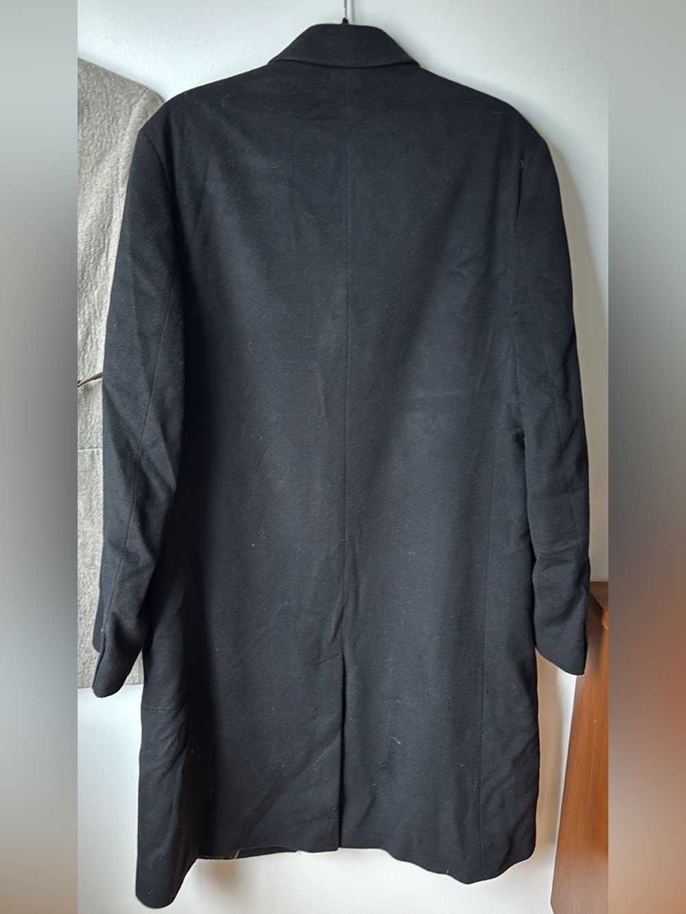 JAZ Men's (but could be women worn) Wool & Cashmere coat Made in Italy - Picture 5 of 7